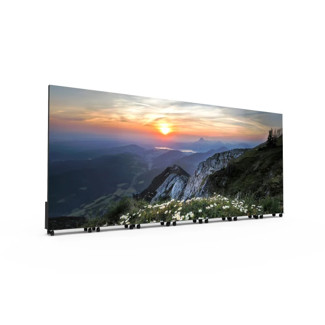 AllSee Indoor Transparent DV-LED Freestanding Totems - main