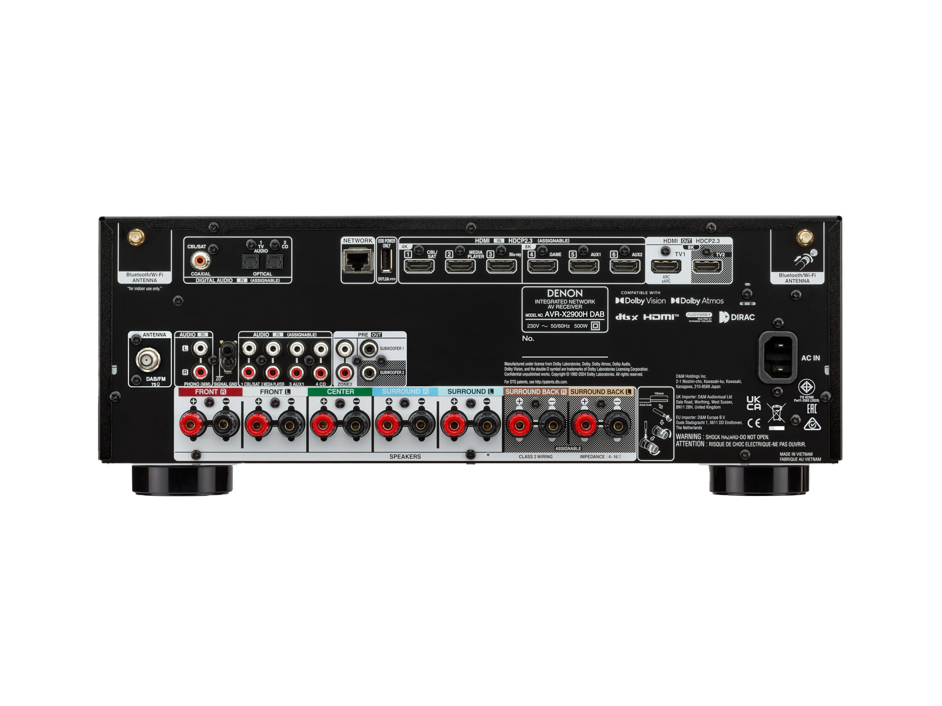 Denon AVR-X2900H - Image 3