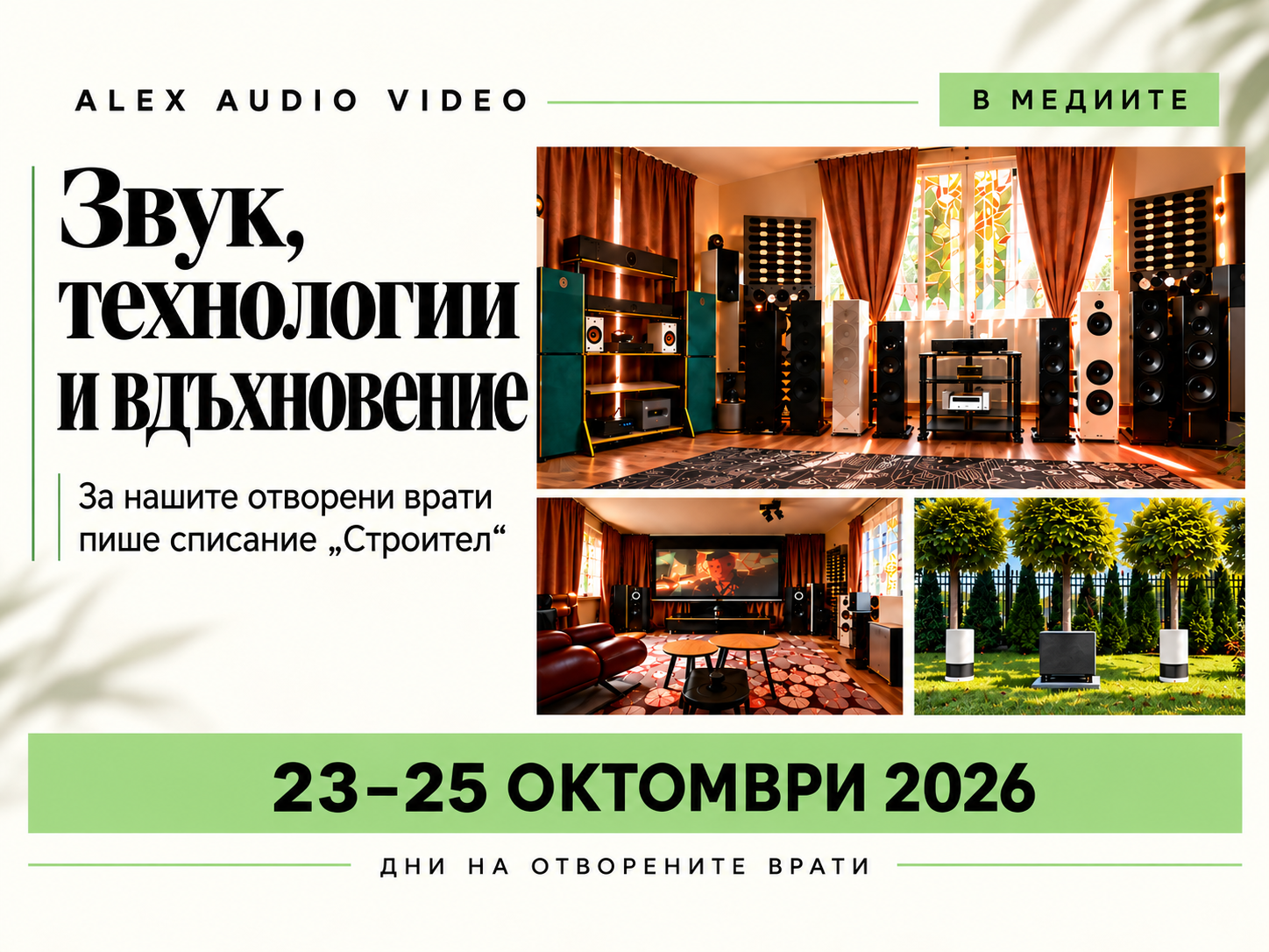 Добрият звук среща добрия дизайн